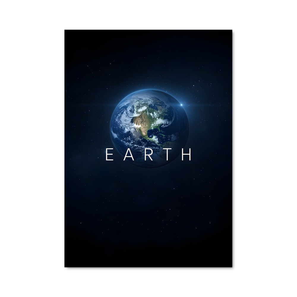 Poster Vision Éthérée Terrestre